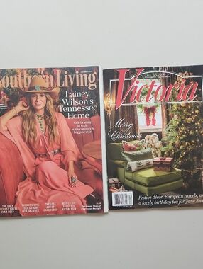 Southern Living & Victoria Magazine Bundle November/December 2025